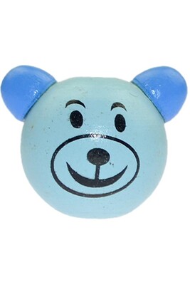 PACIFIER BEAD BEAR 102 BLUE - Thumbnail