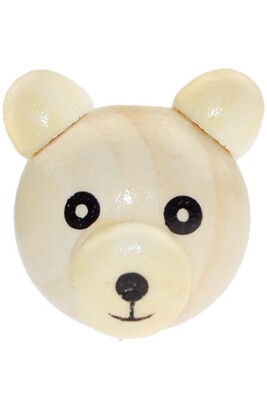  - PACIFIER BEAD BEAR 106 BEIGE