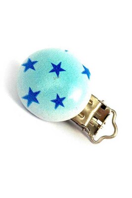  - PACiFiER CLiPS STAR BLUE