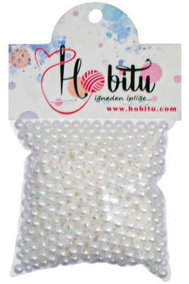  - PEARL IN BULK 4 MM 01 WHITE 25 GR