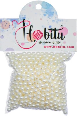  - PEARL IN BULK 4 MM 02 CREAM 25 GR