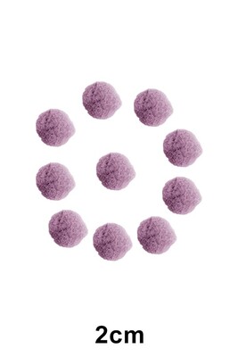 - PONPON 2 CM 10LU PAKET 102 GÜL