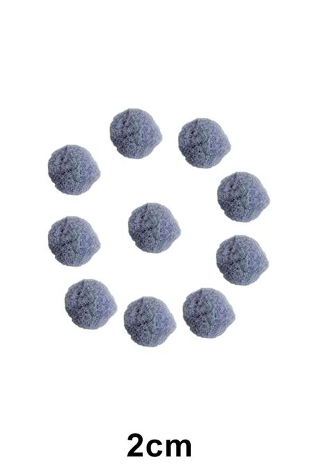  - PONPON 2 CM 10LU PAKET 111 FÜME