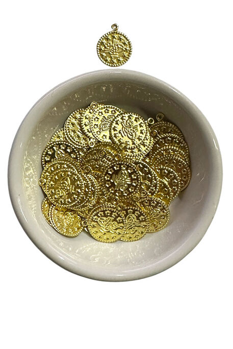 PUL METAL 10 ALTIN TUĞRA 15MM 25 GR - 1
