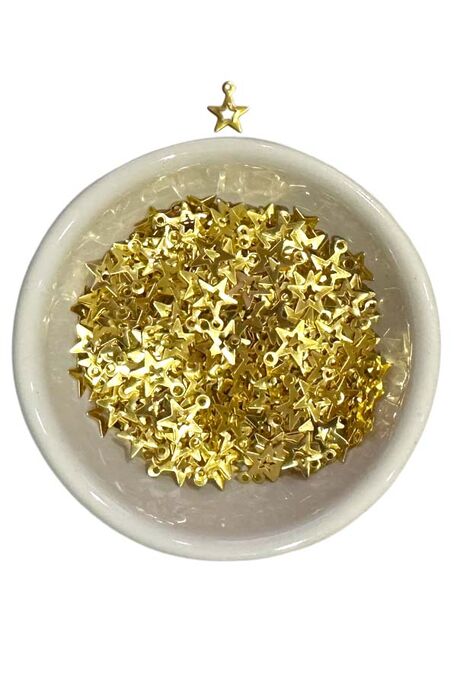  - PUL METAL 13 DELİKLİ YILDIZ ALTIN 25 GR