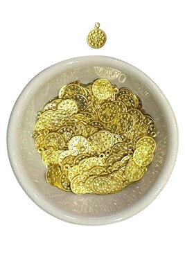  - PUL METAL 14 ALTIN TUĞRA 10MM 25 GR