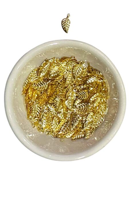  - PUL METAL 15 ALTIN ÇİZGİLİ YAPRAK 10 MM 25 GR