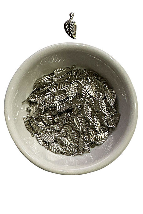  - PUL METAL 21 GÜMÜŞ ÇİZGİLİ YAPRAK 10 MM 25 GR
