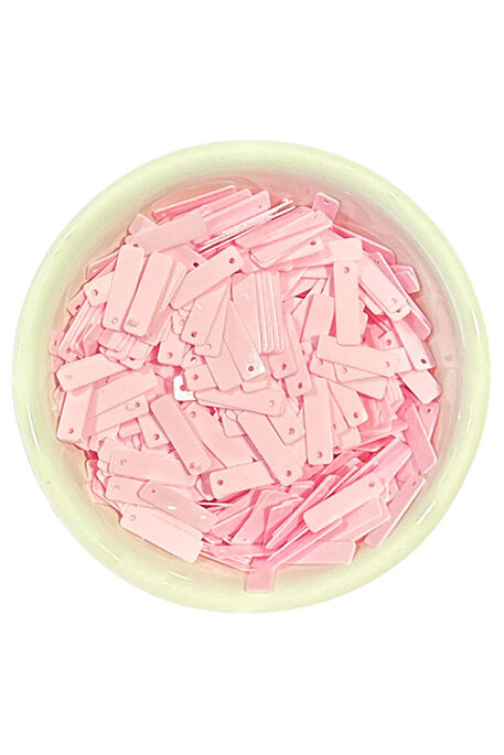  - PUL PLASTİK DİKDÖRTGEN 14 AÇIK PEMBE 20 GR