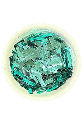  - PUL PLASTİK DİKDÖRTGEN 16 CAM GÖBEĞİ 20 GR