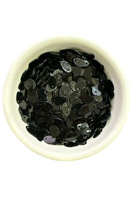  - PUL PLASTİK OVAL 12 SİYAH 20 GR
