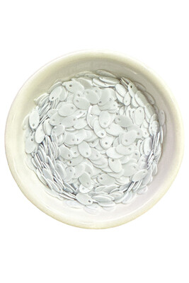  - PUL PLASTİK OVAL 13 BEYAZ 20 GR