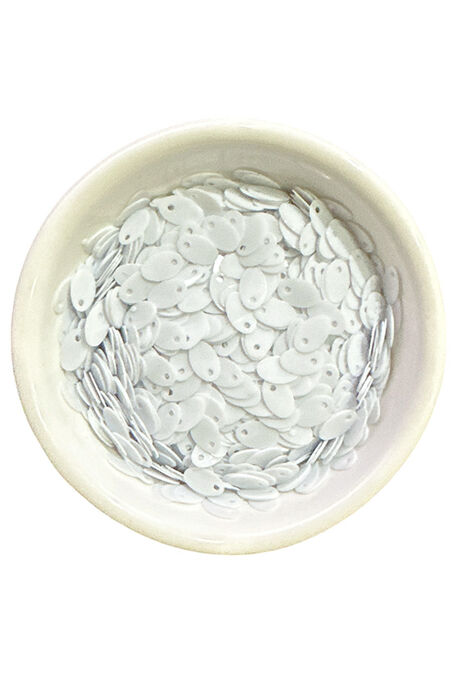  - PUL PLASTİK OVAL 13 BEYAZ 20 GR