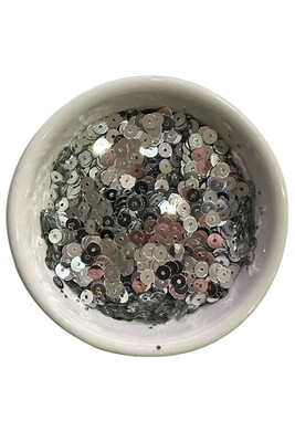  - PUL PLASTİK YUVRLAK 4 MM 01 GÜMÜŞ 20 GR