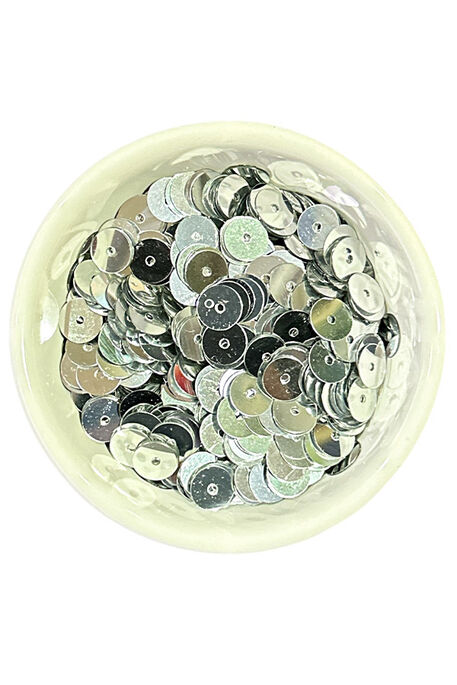  - PUL PLASTİK YUVRLAK 8 MM 01 GÜMÜŞ 20 GR