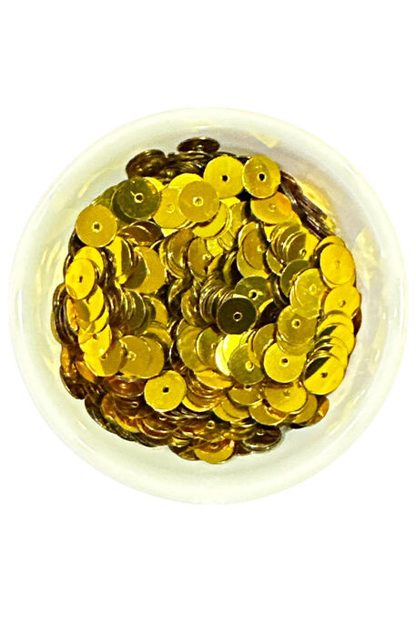  - PUL PLASTİK YUVRLAK 8 MM 02 ALTIN 20 GR