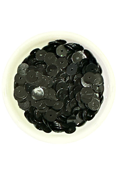  - PUL PLASTİK YUVRLAK 8 MM 03 SİYAH 20 GR