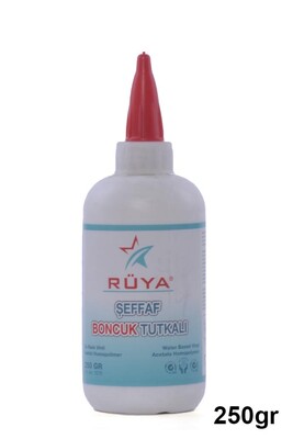  - RÜYA BONCUK TUTKALI ŞEFFAF 250 GR