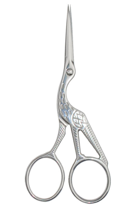  - SCISSORS SWAN SILVER GRAY