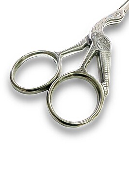 SCISSORS SWAN SILVER GRAY - Thumbnail