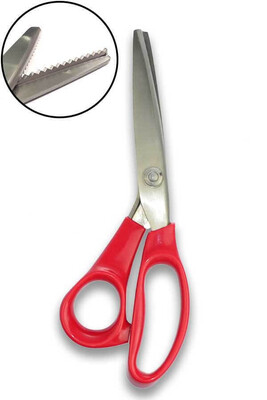  - SCISSORS ZIGZAK SURFILE RED