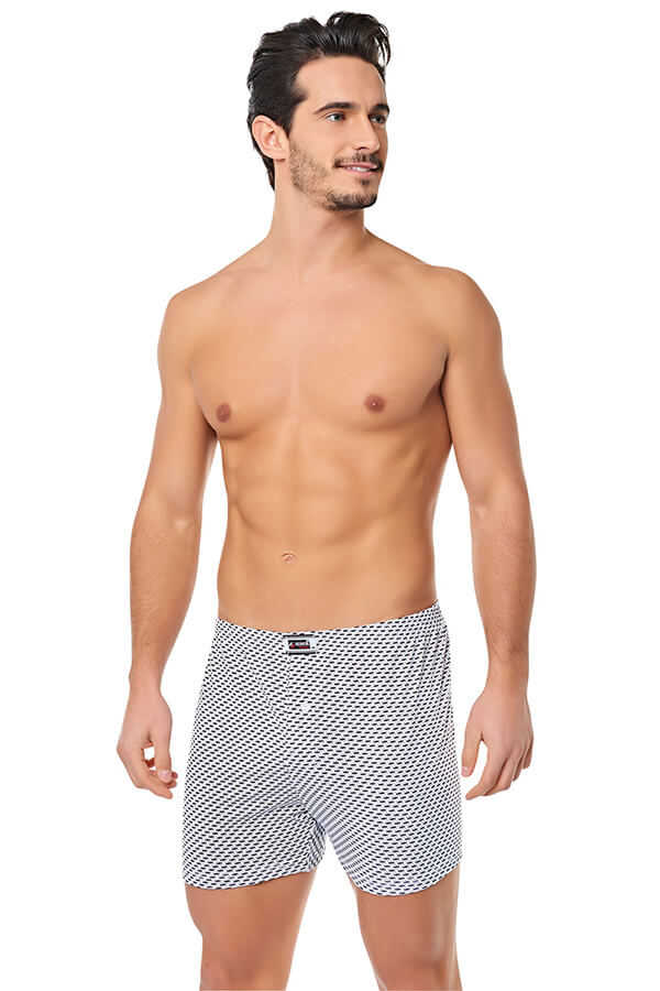 Seher Yıldızı 0007 Erkek Boxer Desenli