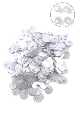  - SEQUIN 01 SİM WHITE 10mm