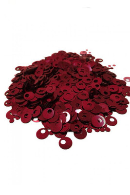  - SEQUIN 11 CLARET RED 10mm