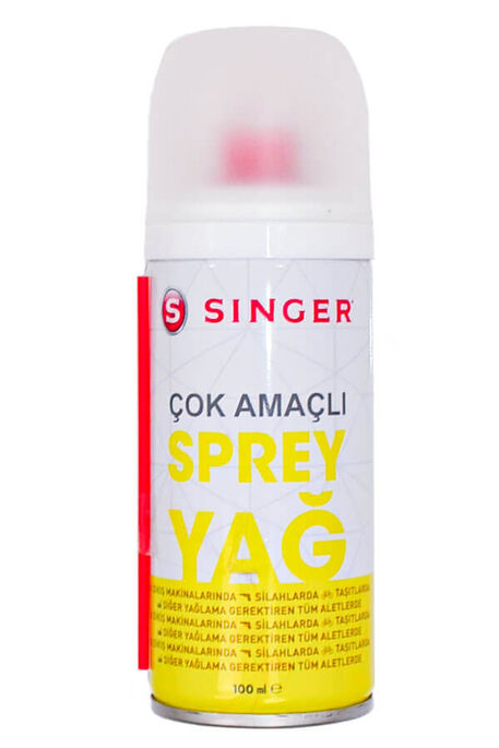 SİNGER - SİNGER MAKİNE YAĞI ÇOK AMAÇLI SPREY 100 ML