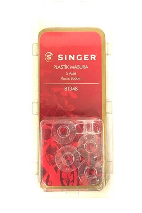 SİNGER - SİNGER PLASTİK MASURA 5 Lİ PAKET 81348 GENİŞ