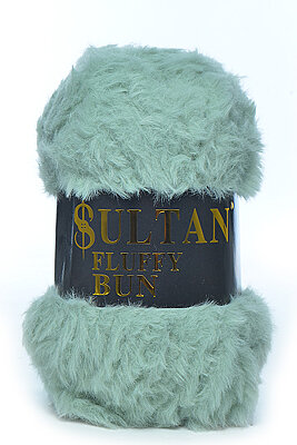 SULTAN FLUFFY BUN 38 Küf Yeşil