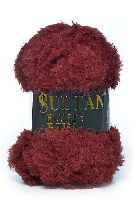 SULTAN FLUFFY BUN 44 Bordo - 1