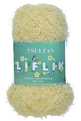 SULTAN - SULTAN KİRPİ LİF İPİ 402 Koyu Krem
