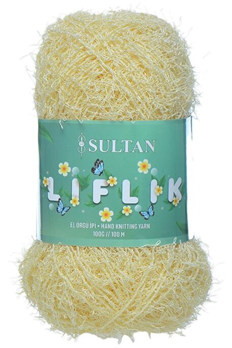 SULTAN - SULTAN KİRPİ LİF İPİ 402 Koyu Krem