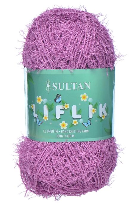 SULTAN - SULTAN KİRPİ LİF İPİ 407 Koyu Gül