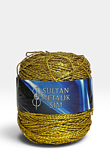 SULTAN METALİK SİM 200 GR M05 KOYU ALTIN - 1