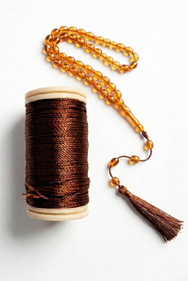 SULTAN - SULTAN TESBİH İPİ 12 MT 6 KAT KAHVERENGİ