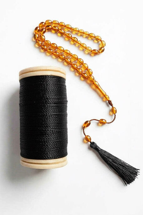 SULTAN - SULTAN TESBİH İPİ 12 MT 6 KAT SİYAH