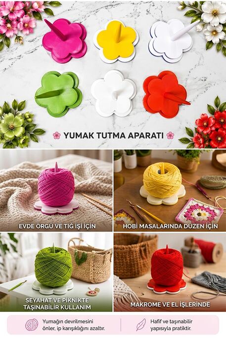  - SULTAN YÜN- İPLİK TUTUCU