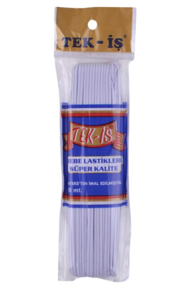  - TEK-İŞ BEBE LASTİK BEYAZ 10 MT 