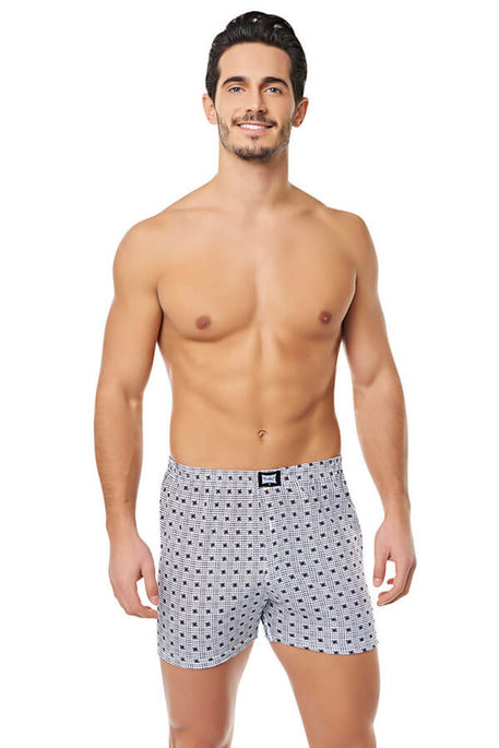 TUTKU - TUTKU 0116 ERKEK PENYE DESENLİ BOXER