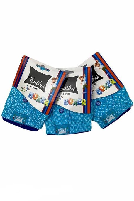 TUTKU 0250 ÇOCUK DESENLİ BOXER - 2