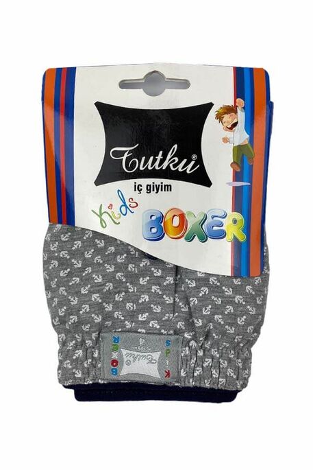 TUTKU 0250 ÇOCUK DESENLİ BOXER - 4