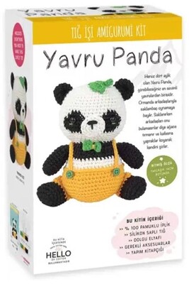 TUVA - TUVA AMİGURUMİ KİTİ YAVRU PANDA SCF05