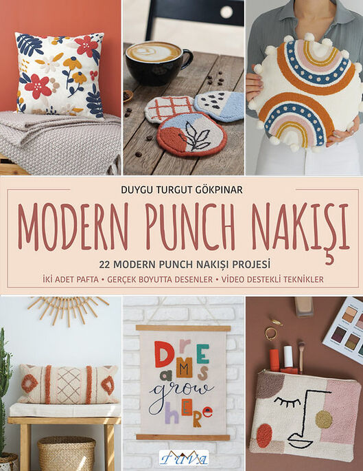 TUVA - TUVA DERGİ 6870 MODERN PUNCH NAKIŞI