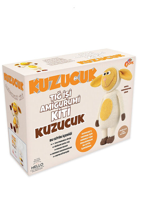 TUVA - TUVA TIĞ İŞİ AMİGURUMİ KİTİ KUZUCUK