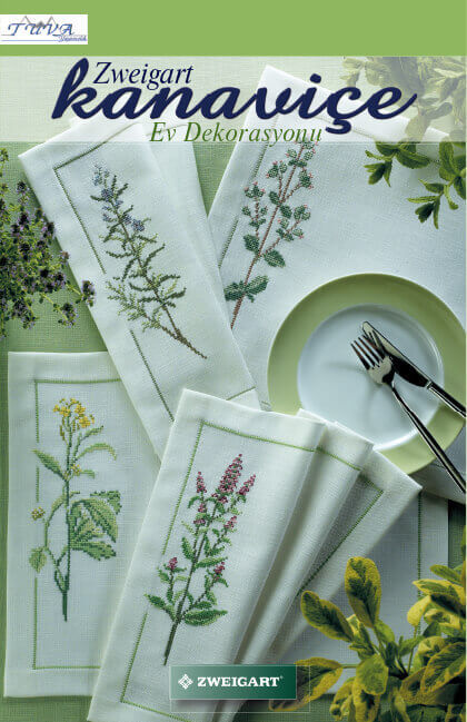 TUVA - MAGAZINE 5320 ZWEIGART EMBROIDERY HOME DECORATION