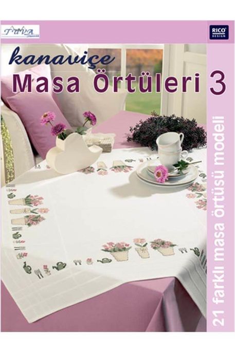 TUVA - MAGAZINE 5340 RICO EMBROIDERY TABLE CLOTHES - 3