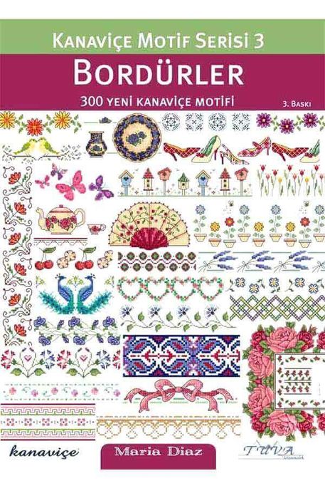 TUVA - MAGAZINE 5630 EMBROIDERY MOTIF SERIES 3 BORDERS