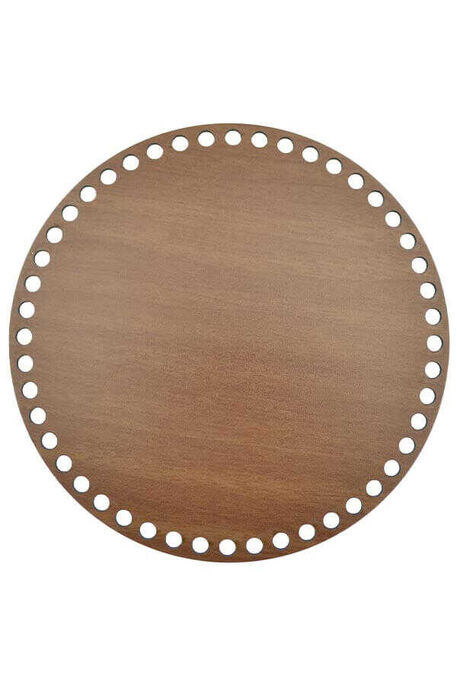  - WOODEN BASE ROUND 20x20